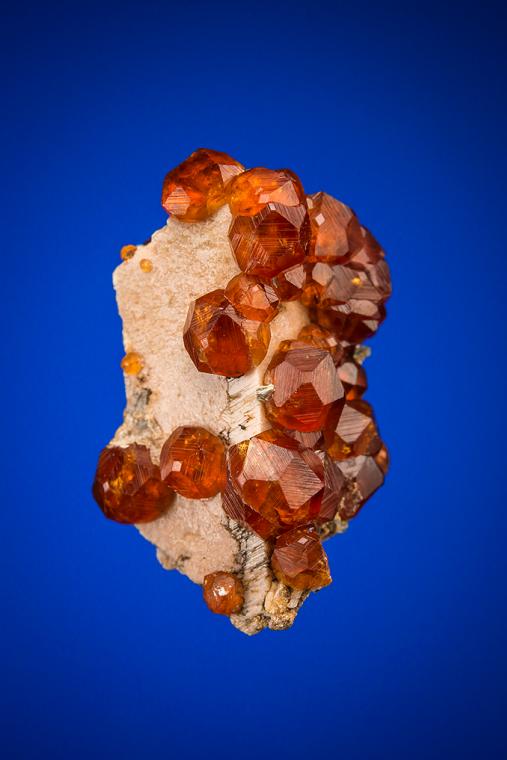 SPESSARTINE on MICROCLINE